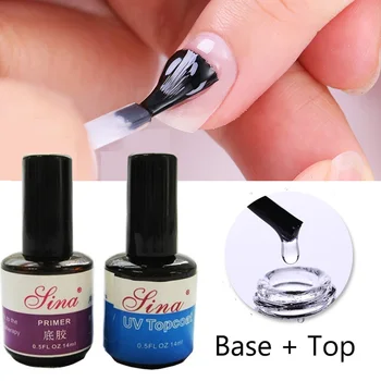 2 pcs Nail Polish Base Coat Top Coat Long Lasting Varnish Lacquer UV Gel Primer Gel Nail Polish Transparent Gel Nail Art Tools
2 pcs Nail Polish Base Coat Top Coat Long Lasting Varnish Lacquer UV Gel Primer Gel Nail Polish Transparent Gel Nail Art Tools
