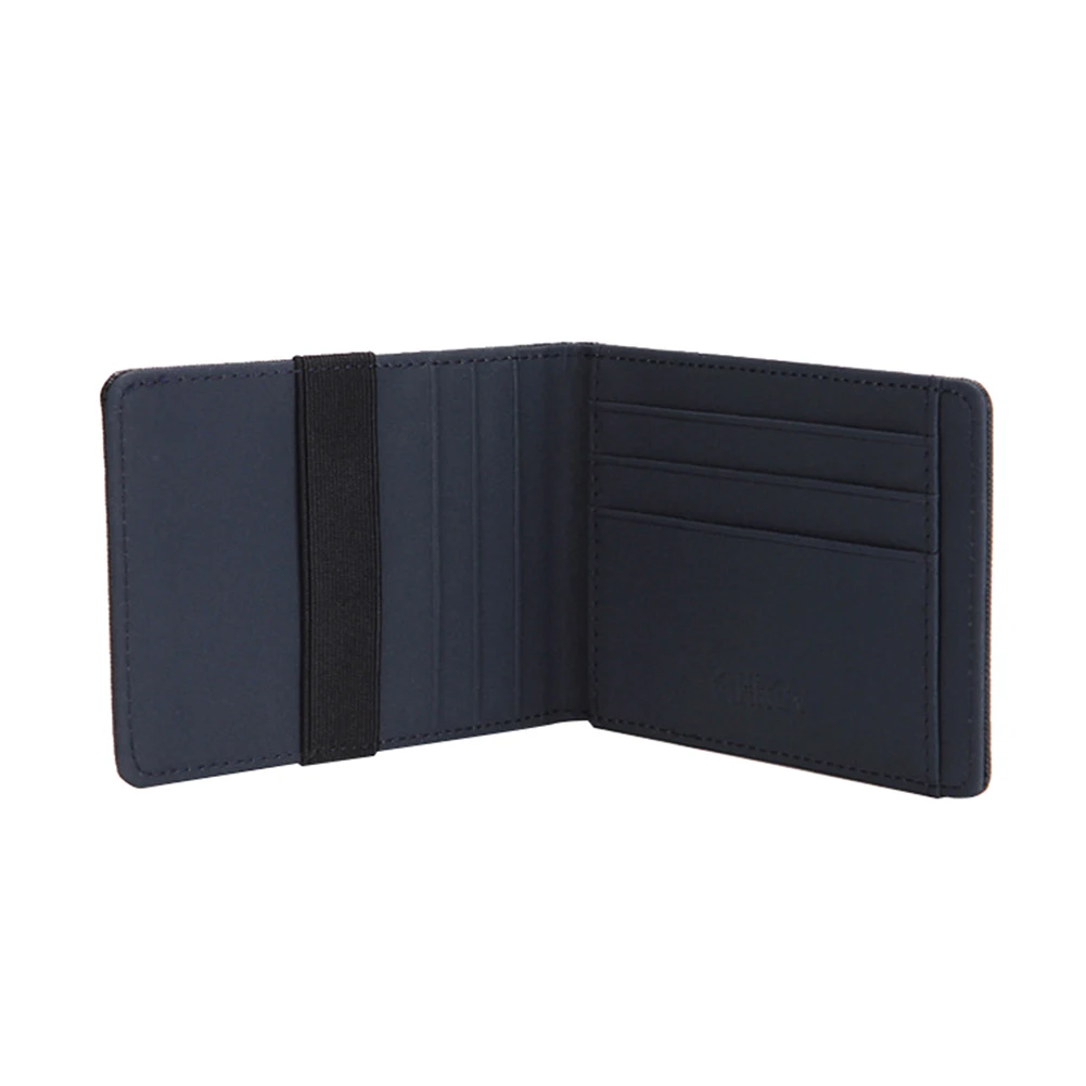 Card Holders Minimalist Slim Wallet RFID Blocking Men Wallet Secure Faux Leather Bag Cards Cash Elastic Band Holder