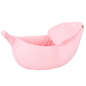 Cute Cat Bed Banana-shaped Soft Cat Cuddle Bed House Lovely Pet Supplies for Cat Kittens Rabbit Small Dogs TB Sale
Cute Cat Bed Banana-shaped Soft Cat Cuddle Bed House Lovely Pet Supplies for Cat Kittens Rabbit Small Dogs TB Sale