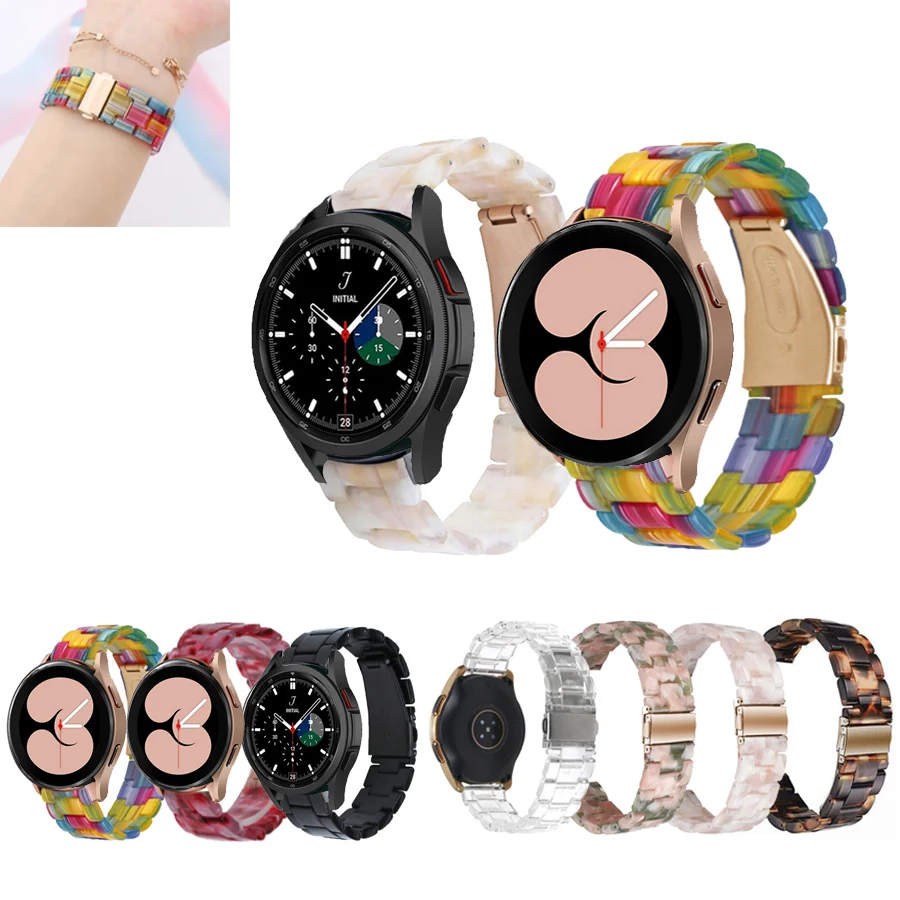 20mm 22mm Transparent Resin Strap Band for Samsung Galaxy Watch 4 40mm 44mm Classic 42mm 46mm / Active2 Replacement strap
20mm 22mm Transparent Resin Strap Band for Samsung Galaxy Watch 4 40mm 44mm Classic 42mm 46mm / Active2 Replacement strap