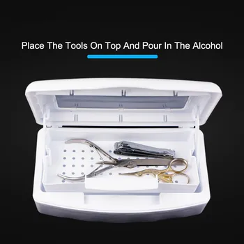 Nail Sterilizer Tray Box Sterilizing Clean Nail Art Salon Manicure Implement Tool Storage Box For Nail Art Tools Disinfection
Nail Sterilizer Tray Box Sterilizing Clean Nail Art Salon Manicure Implement Tool Storage Box For Nail Art Tools Disinfection