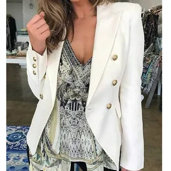 Women Collar Blazer Suit Thin Ladies Casual Slim Formal Coat 2019 Autumn Tops Plus Size S-2XL
Women Collar Blazer Suit Thin Ladies Casual Slim Formal Coat 2019 Autumn Tops Plus Size S-2XL