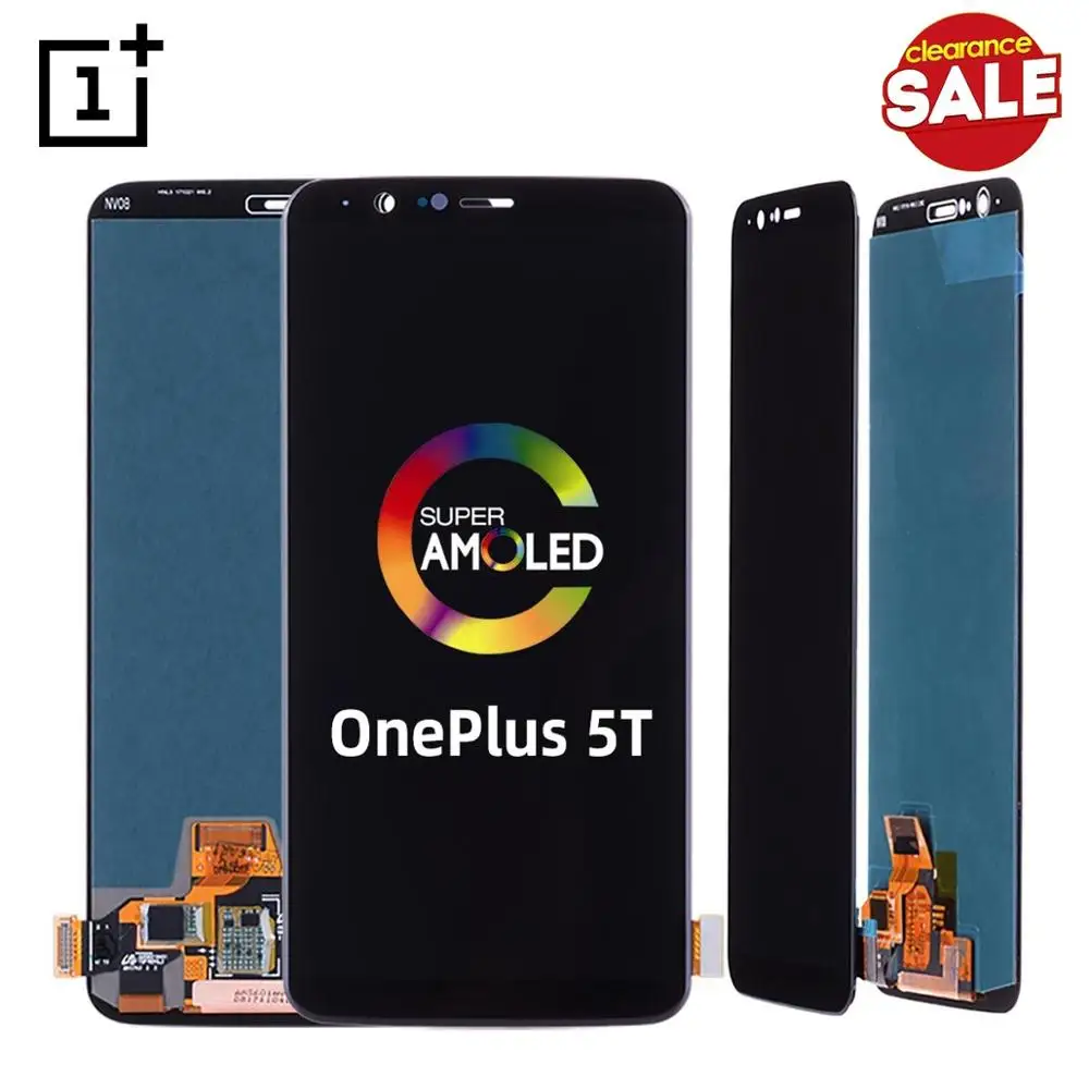 6.01 inch AMOLED Display For Oneplus 5T LCD Touch Screen Digitizer Replacement For OnePlus 5T Display One Plus 1+ A5010
6.01 inch AMOLED Display For Oneplus 5T LCD Touch Screen Digitizer Replacement For OnePlus 5T Display One Plus 1+ A5010