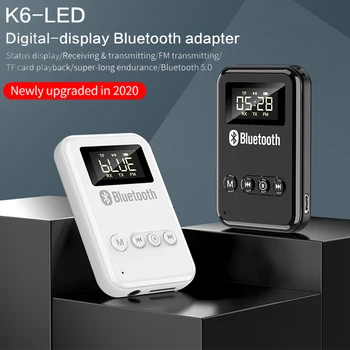 4 IN 1 Bluetooth 5.0 Receiver LED Display Wireless Adapter Handsfree Bluetooth Car Aux Audio Music Transmitter FM Radio TF Card
4 IN 1 Bluetooth 5.0 Receiver LED Display Wireless Adapter Handsfree Bluetooth Car Aux Audio Music Transmitter FM Radio TF Card
