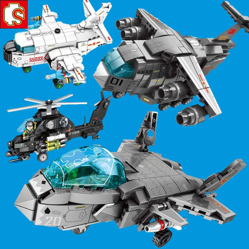 Senbao aviation, cultural and creative carrier, combat armed helicopter, boy assembled bomber, small particle building block toy
Senbao aviation, cultural and creative carrier, combat armed helicopter, boy assembled bomber, small particle building block toy