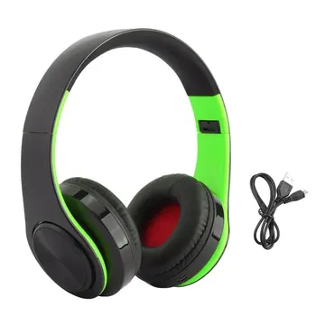 Wireless Headphone Foldable Stereo Headset with Mic Handsfree Call FM Radio Music Earphone Support TF Card
Wireless Headphone Foldable Stereo Headset with Mic Handsfree Call FM Radio Music Earphone Support TF Card