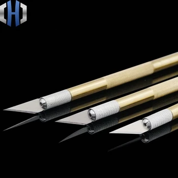 Copper Utility Knife Paper Cutter Large Size Portable EDC Knife
Copper Utility Knife Paper Cutter Large Size Portable EDC Knife