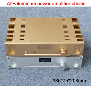 DIY Aluminum Power Amplifier Chassis 1969 Class A Case External Radiator Box Class AB Amplifier Shell Audio Preamp 336*75*208mm
DIY Aluminum Power Amplifier Chassis 1969 Class A Case External Radiator Box Class AB Amplifier Shell Audio Preamp 336*75*208mm