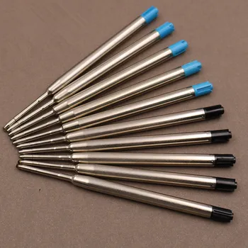 10 PCS/lot Metal Ballpoint Pen Refills Set Black Blue Ink Writing Refill Ball Pen Office School Stationary Supplies 03619
10 PCS/lot Metal Ballpoint Pen Refills Set Black Blue Ink Writing Refill Ball Pen Office School Stationary Supplies 03619