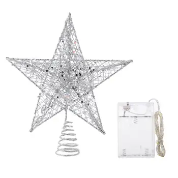 1 Set Photo Prop Tree Topper Star Battery-powered Star Design Top Lamp for Tree 
1 Set Photo Prop Tree Topper Star Battery-powered Star Design Top Lamp for Tree