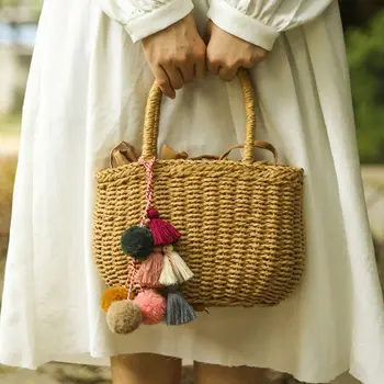 Bohemian Bag Pendant Women Charm Pompom Multicolor Tassels Hanging Ornaments C90E
Bohemian Bag Pendant Women Charm Pompom Multicolor Tassels Hanging Ornaments C90E