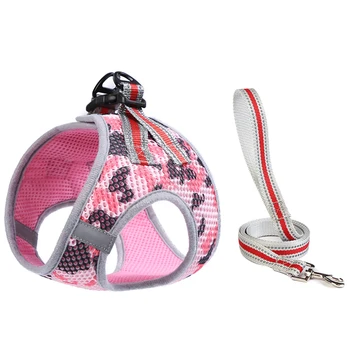 Camouflage Chest Strap Thickened Mesh Breathable Dog Leash Teddy Anti-stroke Chest Strap Set Small,medium Dogs Harnesses
Camouflage Chest Strap Thickened Mesh Breathable Dog Leash Teddy Anti-stroke Chest Strap Set Small,medium Dogs Harnesses