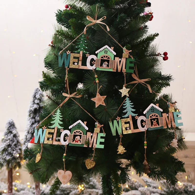 1pc Christmas Wooden Wind Chime String Listing Welcome To The House Creative Shop Welcome Indication Listing Decorations
1pc Christmas Wooden Wind Chime String Listing Welcome To The House Creative Shop Welcome Indication Listing Decorations