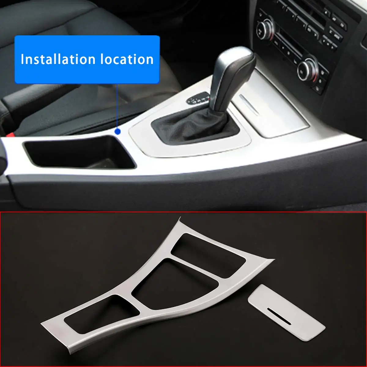 Left Drive ABS Matte Center Console Gear Shift Frame Cover Trim for BMW 3 Series E90 2005-2012
Left Drive ABS Matte Center Console Gear Shift Frame Cover Trim for BMW 3 Series E90 2005-2012