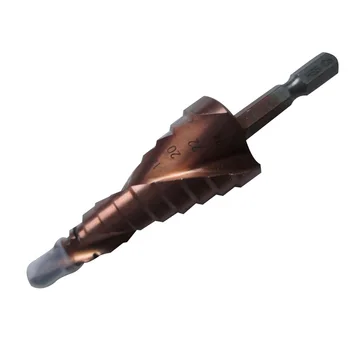 6-24mm HSS Step Spiral Cone Drill Bit Metal Hole Drilling Cutting Hex 1/4 Shank
6-24mm HSS Step Spiral Cone Drill Bit Metal Hole Drilling Cutting Hex 1/4 Shank