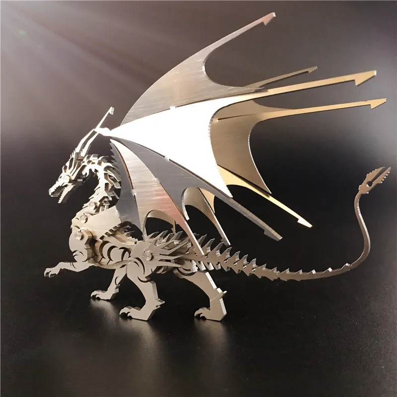 Steel World of Warcraft 3D Jigsaw Puzzle Metal Assembled Model DIY Educational Toy Charizard Car Mounted Decoration
Steel World of Warcraft 3D Jigsaw Puzzle Metal Assembled Model DIY Educational Toy Charizard Car Mounted Decoration