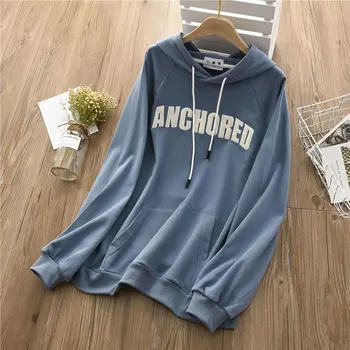 New Hoodies Women Autumn 2019 Casual ins Fashion Letter Print Loose Pullover Cotton Sweatshirt Tops
New Hoodies Women Autumn 2019 Casual ins Fashion Letter Print Loose Pullover Cotton Sweatshirt Tops
