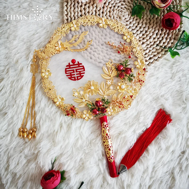 HIMSTORY Exquisite Chinese Birds Hand Fans Holding Flower Wedding Favors Creative Hanfu Photograph Dance Party Hand Bouquet Fan
HIMSTORY Exquisite Chinese Birds Hand Fans Holding Flower Wedding Favors Creative Hanfu Photograph Dance Party Hand Bouquet Fan