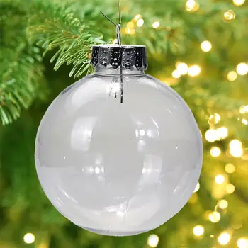 PET Plastic Christmas Tree Ball Decor Clear Plastic High-grade Delicate Concise Pure Color Pendant Party Home Ornaments
PET Plastic Christmas Tree Ball Decor Clear Plastic High-grade Delicate Concise Pure Color Pendant Party Home Ornaments