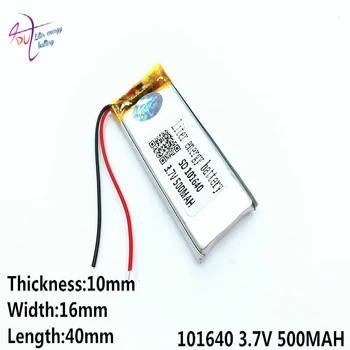 3.7V500mAh 101640 Polymer lithium ion / Li-ion battery for tablet pc,POWER BANK,pipo,cube,cell phone
3.7V500mAh 101640 Polymer lithium ion / Li-ion battery for tablet pc,POWER BANK,pipo,cube,cell phone