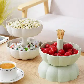 Pumpkin-shaped fruit plate household with lid dust-proof storage box food storage candy box removable snack storage box
Pumpkin-shaped fruit plate household with lid dust-proof storage box food storage candy box removable snack storage box
