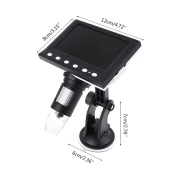 1000X Digital Microscope Magnifier Video Camera 4.3\" LCD Rechargeable Microscope 35EC
1000X Digital Microscope Magnifier Video Camera 4.3\" LCD Rechargeable Microscope 35EC