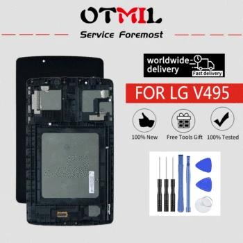 OTMIL 7.0'' New For LG V495 Tablet LCD Display Touch Screen with Frame Digitizer For LG G Pad F 8.0 V495 V496 U Replacement
OTMIL 7.0'' New For LG V495 Tablet LCD Display Touch Screen with Frame Digitizer For LG G Pad F 8.0 V495 V496 U Replacement