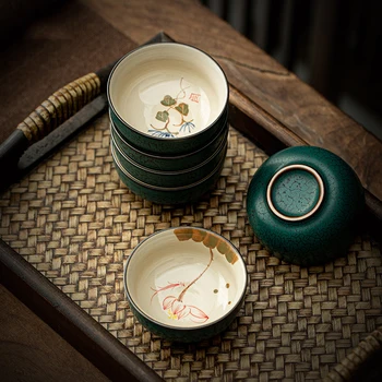 CHANSHOVA 60ml Chinese retro style Hand Painted Ceramic tea cup coffee cup Chinese Handmade porcelain cups H551
CHANSHOVA 60ml Chinese retro style Hand Painted Ceramic tea cup coffee cup Chinese Handmade porcelain cups H551