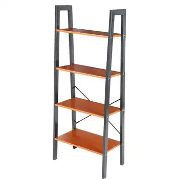 4 Tier Trapezoid Bookshelf Ladder Bookcase Storage Rack Book Stand Bookshelf Storage Shelve Shelves Book Support Stand Furniture
4 Tier Trapezoid Bookshelf Ladder Bookcase Storage Rack Book Stand Bookshelf Storage Shelve Shelves Book Support Stand Furniture