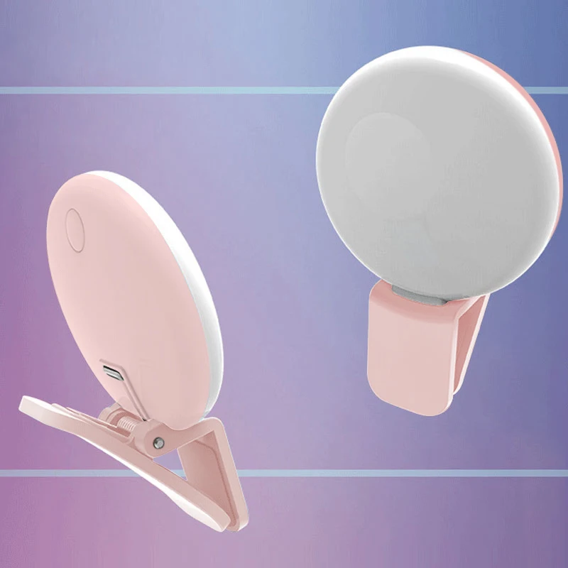 Clip-on Selfie Ring Light For Smartphone iPhone iPad Samsung Smartphone Selfie Portable Flash
Clip-on Selfie Ring Light For Smartphone iPhone iPad Samsung Smartphone Selfie Portable Flash