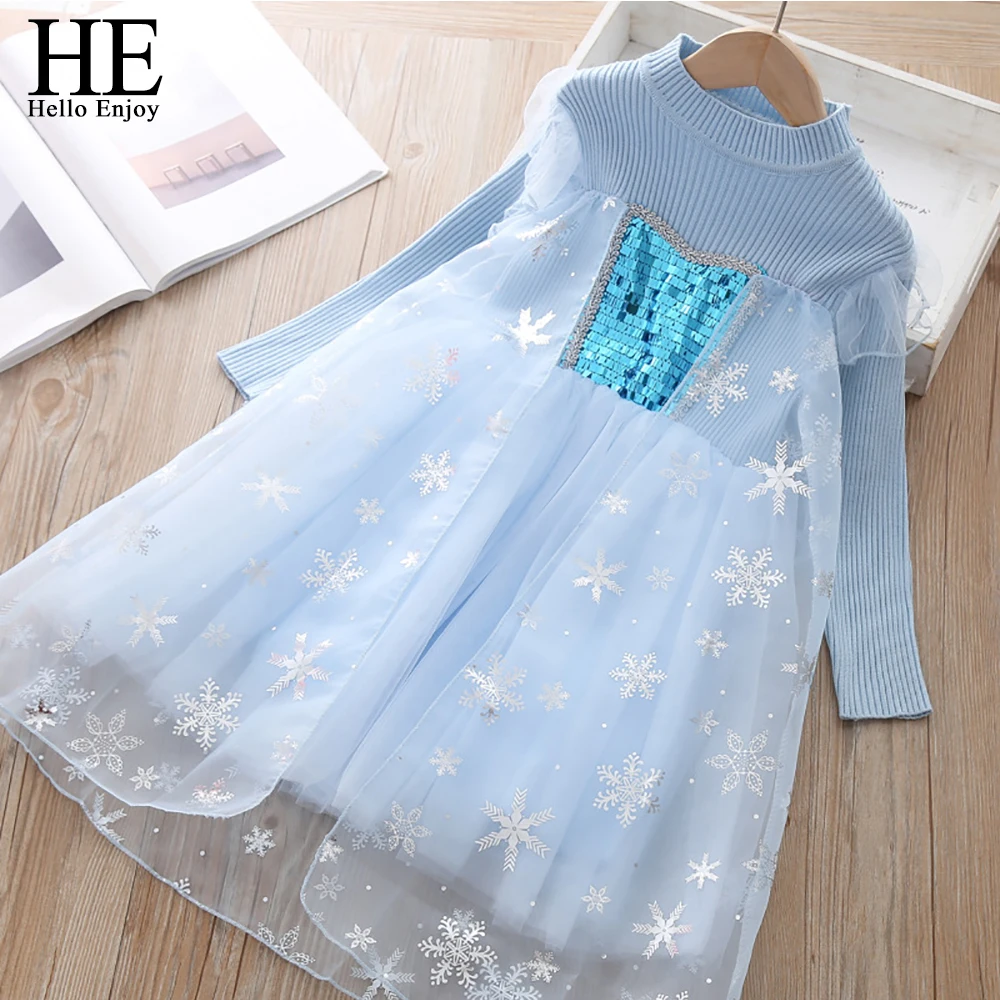 HE Hello Enjoy Baby Girls Dresses Mesh Tutu Dress Autumn Winter Christmas Cosplay Snowflake Princess Dresses Kids Warm Clothes
HE Hello Enjoy Baby Girls Dresses Mesh Tutu Dress Autumn Winter Christmas Cosplay Snowflake Princess Dresses Kids Warm Clothes