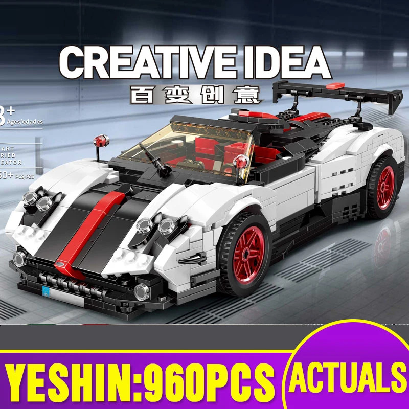 Yeshin Technic Cars The Pagani MOC Speed Racing Car Set Compatible with legoing 23002 Building Blocks Bricks Kits Kids Toy Gift
Yeshin Technic Cars The Pagani MOC Speed Racing Car Set Compatible with legoing 23002 Building Blocks Bricks Kits Kids Toy Gift