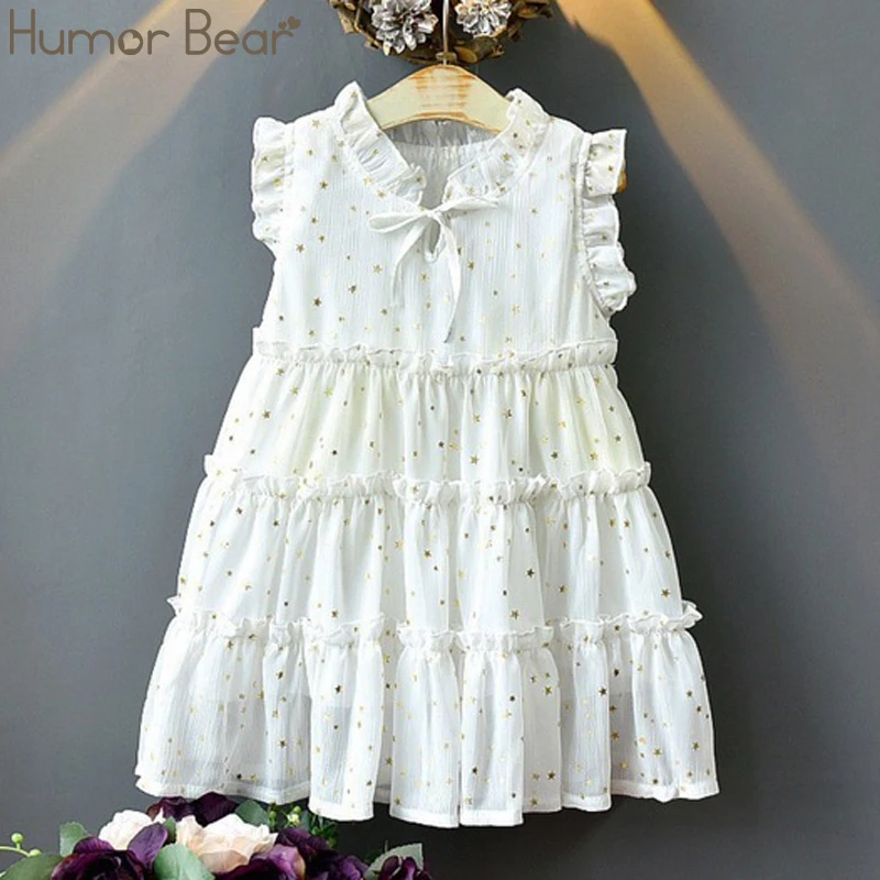 Humor Bear Girls Dress Summer Toddler Dress Sleeveless Dress Hot Gold Little Star Princess Dress Girls Baby Kids Clothing
Humor Bear Girls Dress Summer Toddler Dress Sleeveless Dress Hot Gold Little Star Princess Dress Girls Baby Kids Clothing