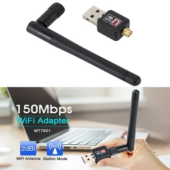 USB Wireless Network Card Wifi Receiver 150Mbps Network Card Antenna Computer Mini Wireless Receiver with CD
USB Wireless Network Card Wifi Receiver 150Mbps Network Card Antenna Computer Mini Wireless Receiver with CD
