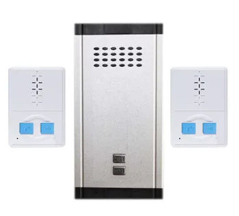 XinSiLu Direct Press Key Audio Door Phone for 2 apartments, 2-wired audio intercom system hands-free indoor unit
XinSiLu Direct Press Key Audio Door Phone for 2 apartments, 2-wired audio intercom system hands-free indoor unit