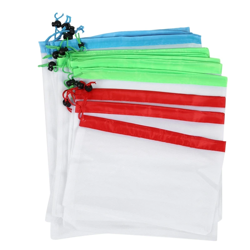 ABZC-12pcs Reusable Mesh Produce Bags Washable Eco Friendly Bags for Grocery Shopping Storage Fruit Vegetable Toys
ABZC-12pcs Reusable Mesh Produce Bags Washable Eco Friendly Bags for Grocery Shopping Storage Fruit Vegetable Toys