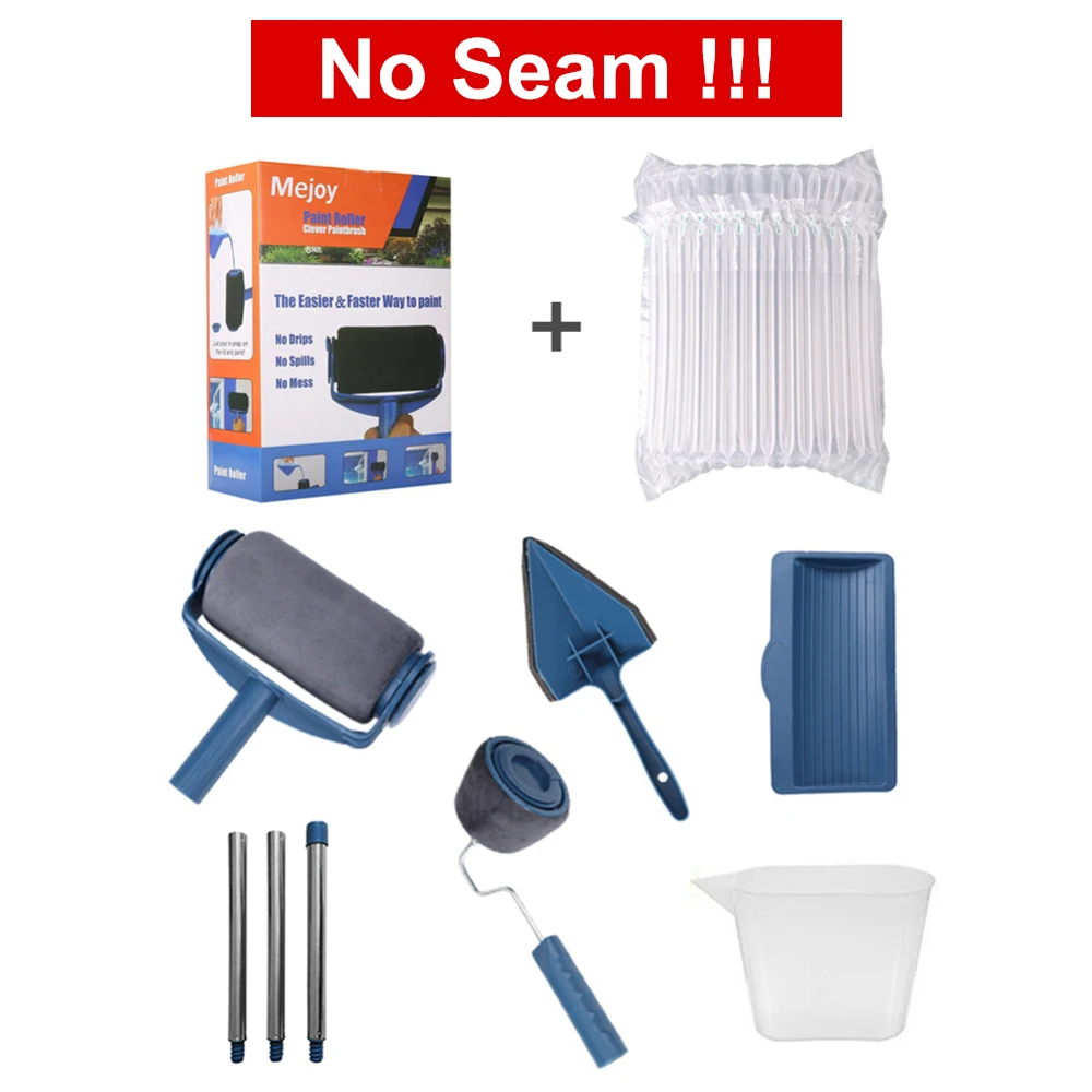 5/8pcs Seamless Paint Roller Brush Set with Color Box Multifunctional Household Wall Decorative Paint Roller Brush Tool
5/8pcs Seamless Paint Roller Brush Set with Color Box Multifunctional Household Wall Decorative Paint Roller Brush Tool