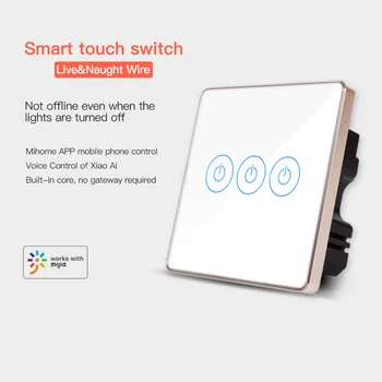 Denk modo Smart Touch Sensor Wall Switch Light Remote Control Wireless Switch for Xiaomi Mi Home Linkage with Xiaoai Speaker
Denk modo Smart Touch Sensor Wall Switch Light Remote Control Wireless Switch for Xiaomi Mi Home Linkage with Xiaoai Speaker