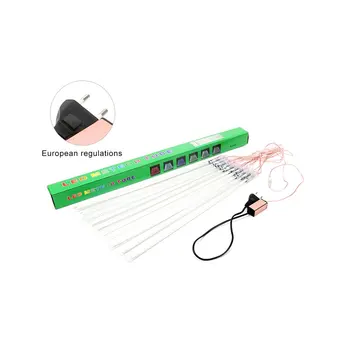 Rain Drop String Light Led Meteor Shower Tube Lights Icicle Snow Falling Fairy Light For Party Holiday Garden Decoration EU Plug
Rain Drop String Light Led Meteor Shower Tube Lights Icicle Snow Falling Fairy Light For Party Holiday Garden Decoration EU Plug