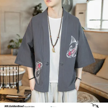 MrGoldenBowl Store Chinese Style Solid Kimono Men Jackets 2020 Embroidery Casual Open Stitch Jackets Mans Oversize Clothes Tops
MrGoldenBowl Store Chinese Style Solid Kimono Men Jackets 2020 Embroidery Casual Open Stitch Jackets Mans Oversize Clothes Tops