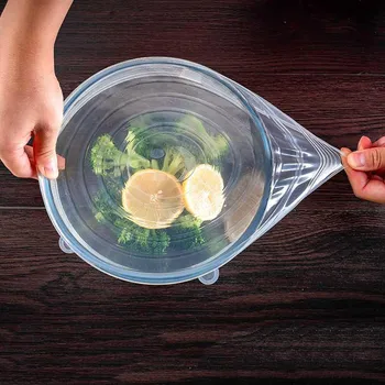 6PCS / Set Universal Silicone Lids Stretch Suction Cover Cooking Pot Pan Cover Pan Spill Lid Stopper Home Keep Fresh Bowl Cover
6PCS / Set Universal Silicone Lids Stretch Suction Cover Cooking Pot Pan Cover Pan Spill Lid Stopper Home Keep Fresh Bowl Cover