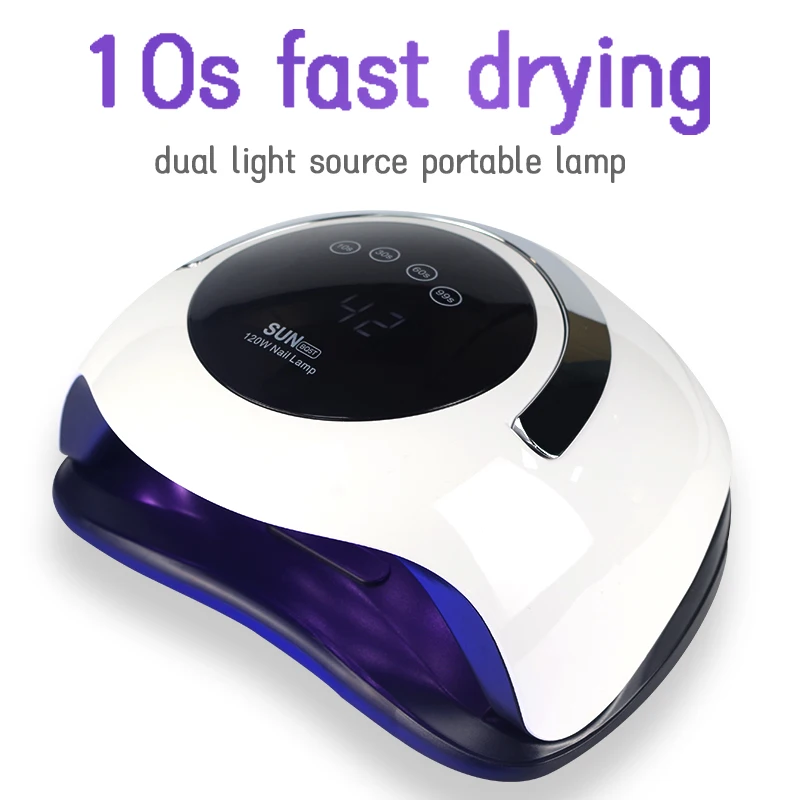 72W Powerful Nail Dryer Lamp For Manicure Nail Lamp With LCD Display Smart Sensor 10S Fast Curing UV LED Lamp For Drying Nails
72W Powerful Nail Dryer Lamp For Manicure Nail Lamp With LCD Display Smart Sensor 10S Fast Curing UV LED Lamp For Drying Nails