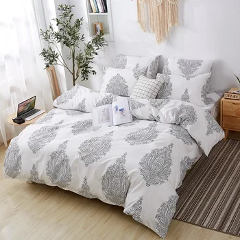 4 Piece Set Fashion Simple Style Home Bedding Sets Bed Linen Duvet Cover Flat Sheet Bedding Set Winter Twin
4 Piece Set Fashion Simple Style Home Bedding Sets Bed Linen Duvet Cover Flat Sheet Bedding Set Winter Twin