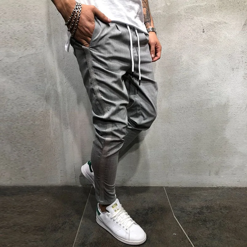 2019 New Bib Overall Men's Loose-Fit Lace-up Function Thread Beam Leg MEN'S Wear Capri Slim Fit with Drawstring Mid-rise Pants
2019 New Bib Overall Men's Loose-Fit Lace-up Function Thread Beam Leg MEN'S Wear Capri Slim Fit with Drawstring Mid-rise Pants