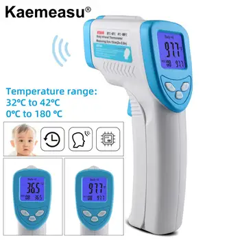 Handheld Infrared Thermometer Forehead Thermometer 2 in 1 Non-contact Electronic Thermometer Body Thermometer 32 ~ 42 ℃
Handheld Infrared Thermometer Forehead Thermometer 2 in 1 Non-contact Electronic Thermometer Body Thermometer 32 ~ 42 ℃
