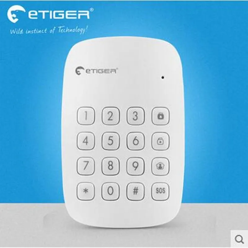 

Etiger ES-K1A 433Mhz Wireless RFID Tags Keypad For Etiger S4 And S3B GSM Alarm System