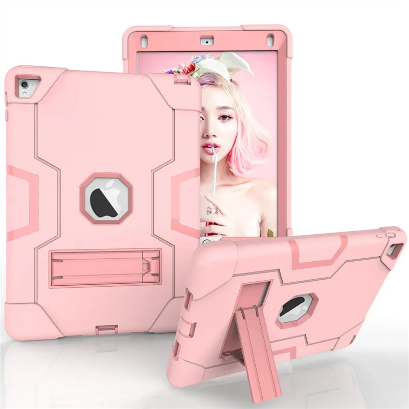 Original Shockproof Case for Ipad Air 2 Kickstand Kids Armor Heavy Duty Silicon Hard Protective Cover for iPad Air 2 A1566 A1567
Original Shockproof Case for Ipad Air 2 Kickstand Kids Armor Heavy Duty Silicon Hard Protective Cover for iPad Air 2 A1566 A1567