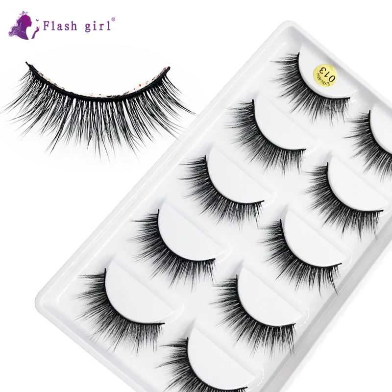 Flash girl The newest 013 100% handmade 5pais 3D mink Eyelashes natural and long false Eyelashes
Flash girl The newest 013 100% handmade 5pais 3D mink Eyelashes natural and long false Eyelashes