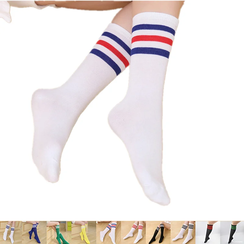 New Couple Kawaii Striped Middle Tube Long Socks Ladies Girls Knee Socks Women's Sock Body Cute Thigh High Knee High Socks Women
New Couple Kawaii Striped Middle Tube Long Socks Ladies Girls Knee Socks Women's Sock Body Cute Thigh High Knee High Socks Women