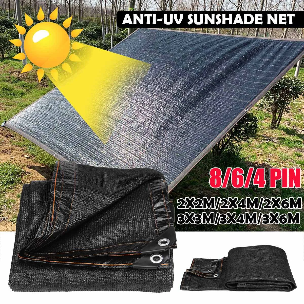 Sun Shelter Sunshade Protection Outdoor Canopy Garden Patio Pool Shade Sail Net Awning Camping Plant Greenhouse Cover Cover
Sun Shelter Sunshade Protection Outdoor Canopy Garden Patio Pool Shade Sail Net Awning Camping Plant Greenhouse Cover Cover